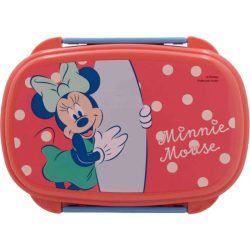 Disney Minnie Mouse uzsonnásdoboz evőeszközzel