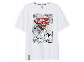 Superman mintájú férfi póló